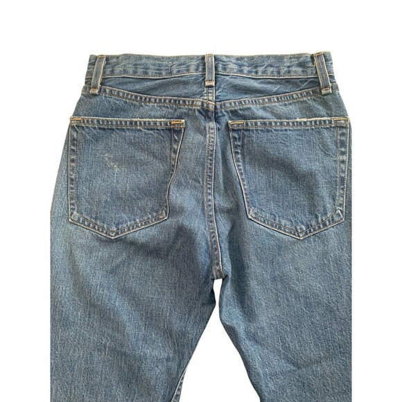 Rag & Bone Bellhouse Women’s Jeans Size 24 Straight Leg Blue Distressed Denim - Picture 8 of 9